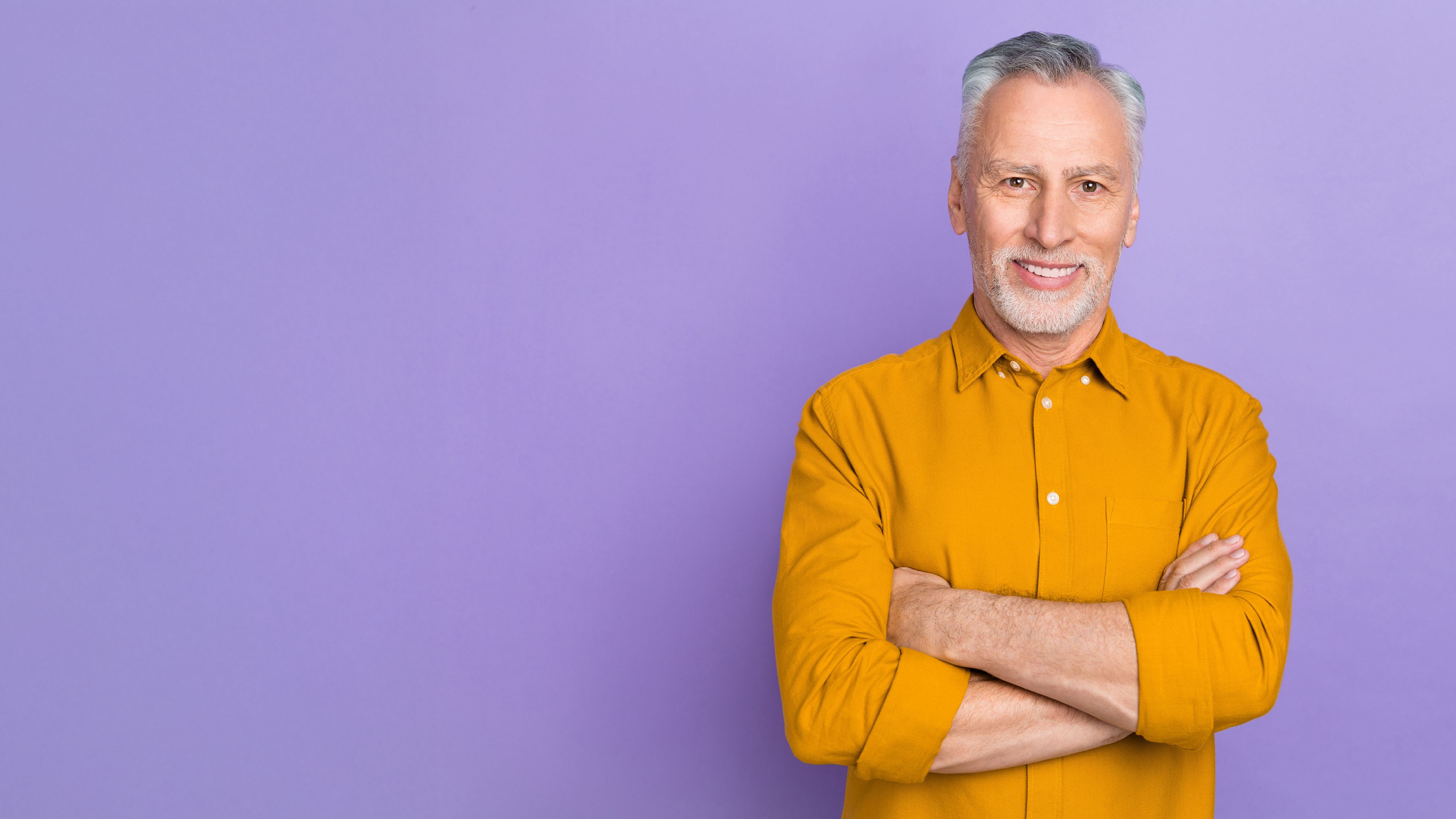 Photo of a smiling man