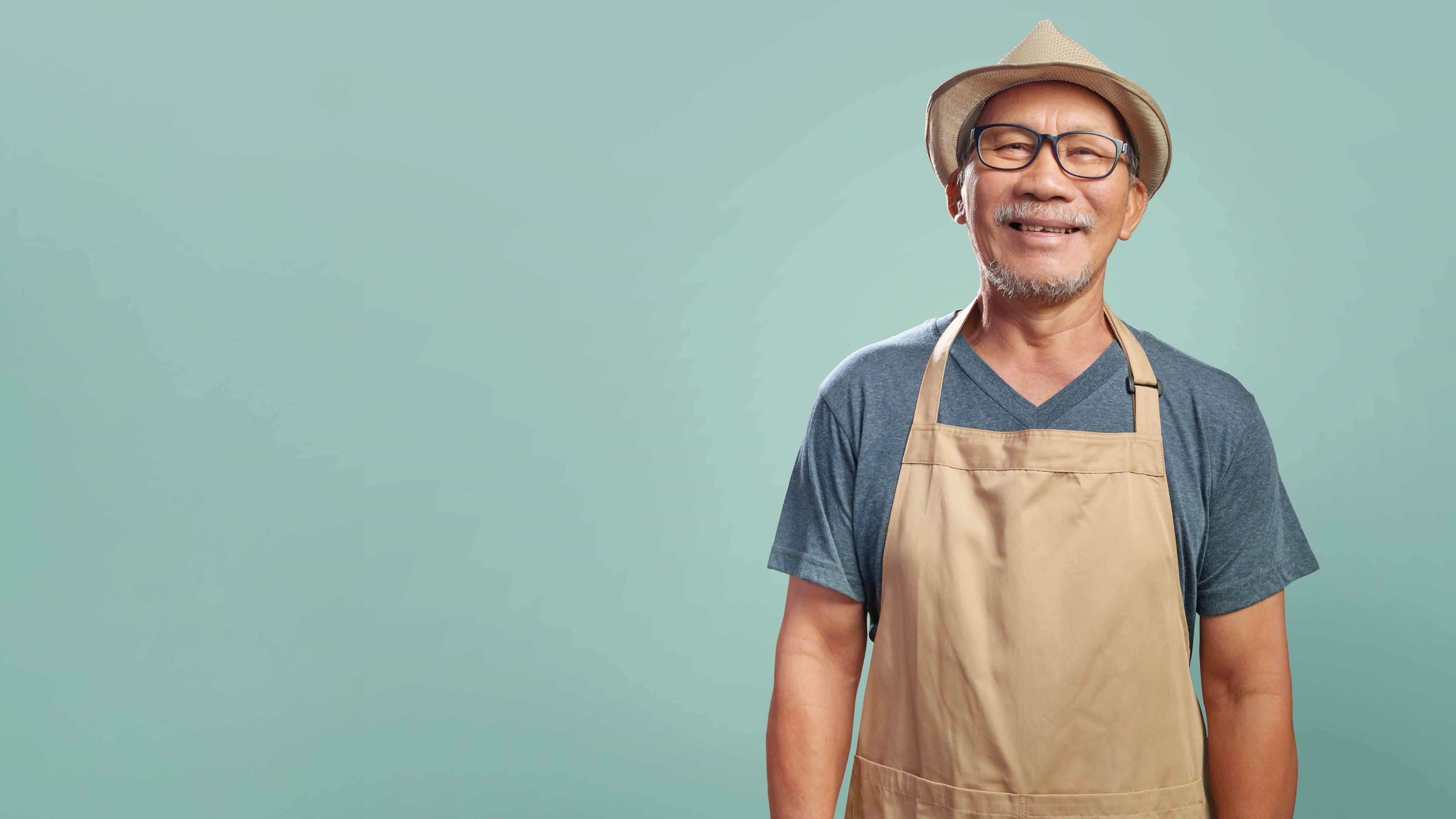 Photo of a smiling man