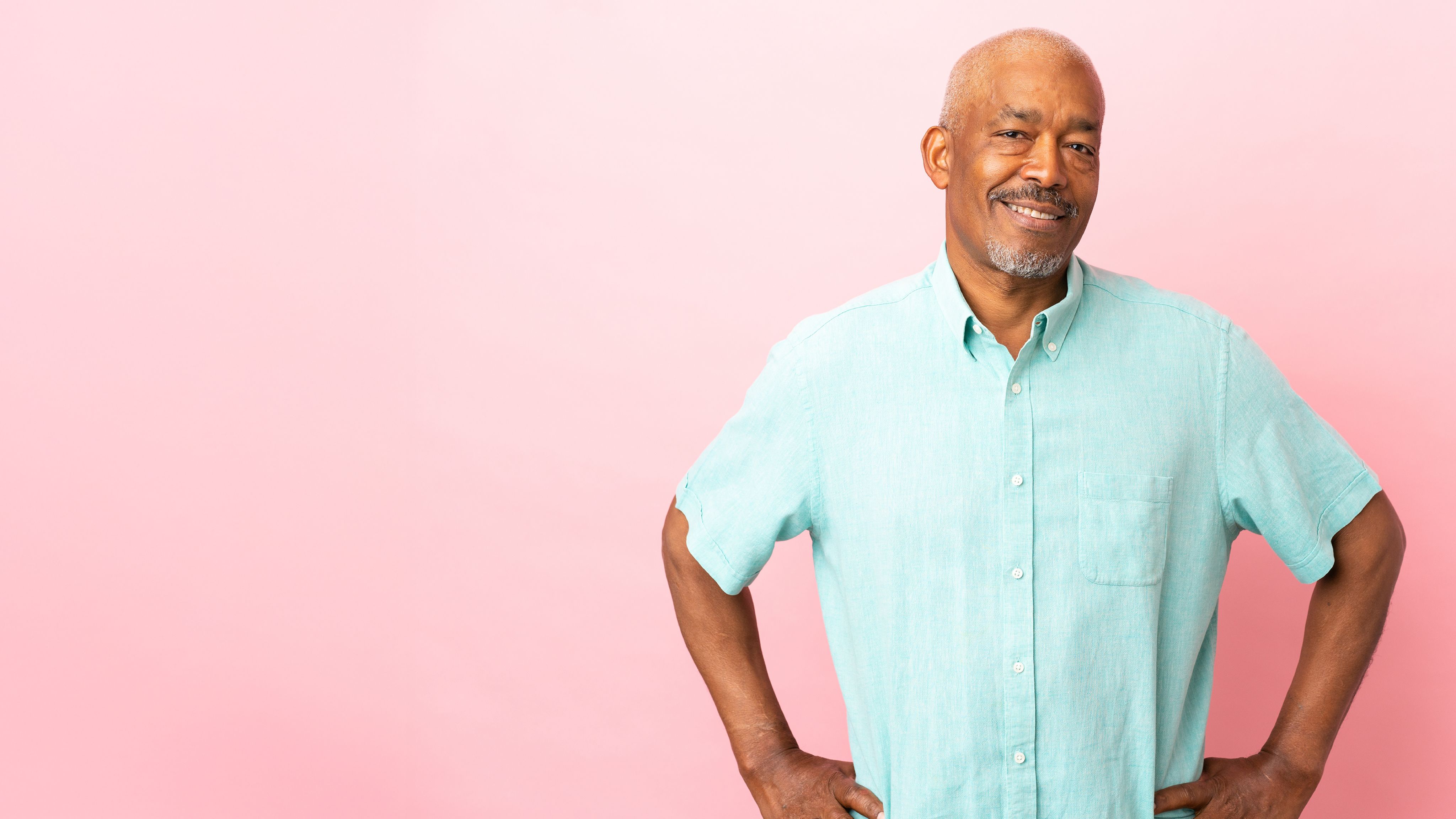 Photo of a smiling man