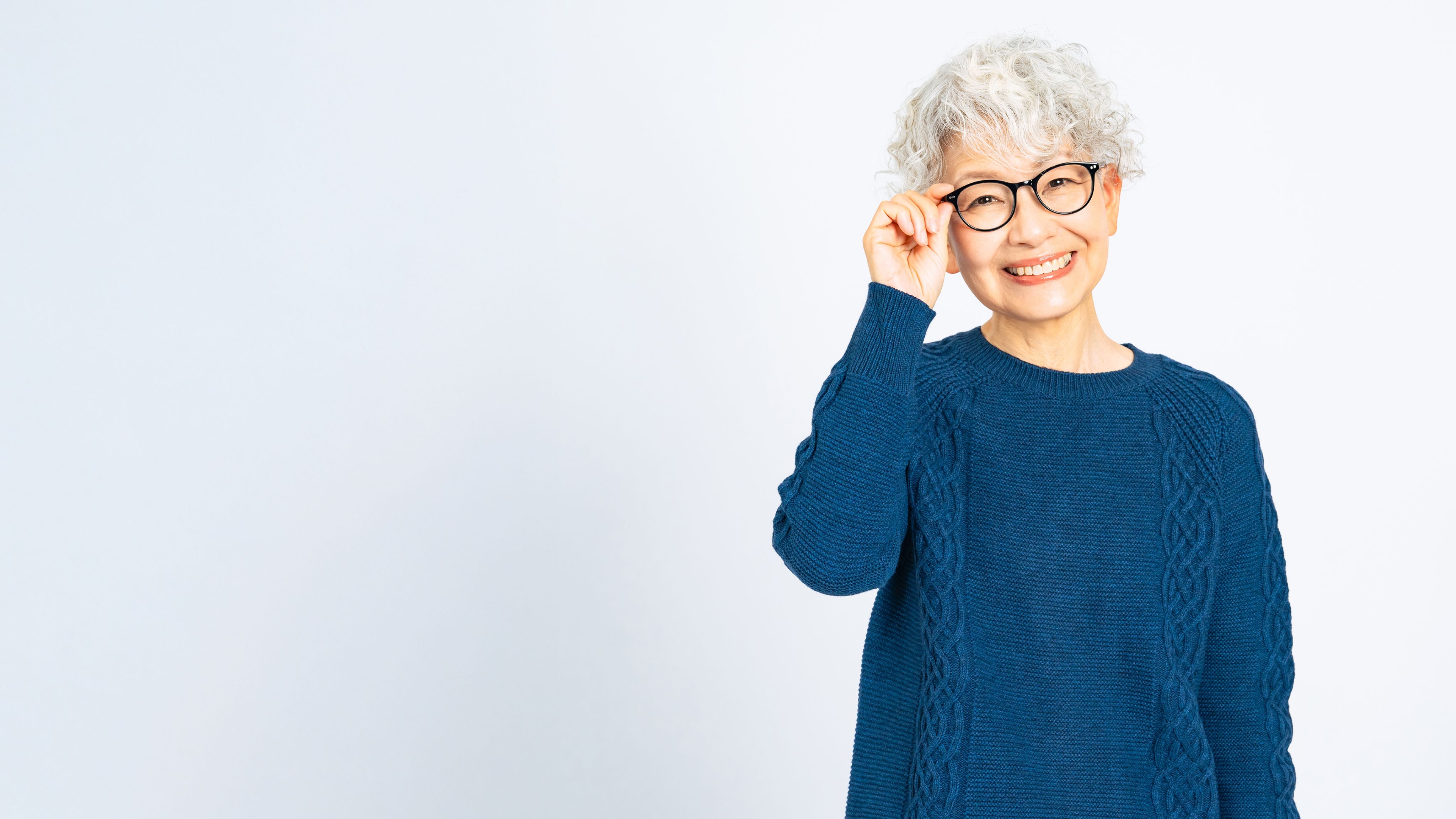 Photo of a smiling woman